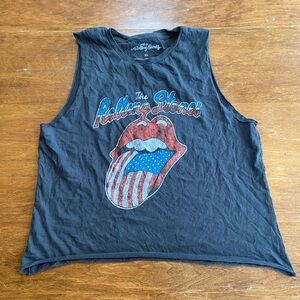 🎸THE ROLLING STONES PATRIOT TANK TOP KIDS🎸 NWOT